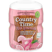 Country Time Pink Lemonade Mix 12 x 538g (19oz)