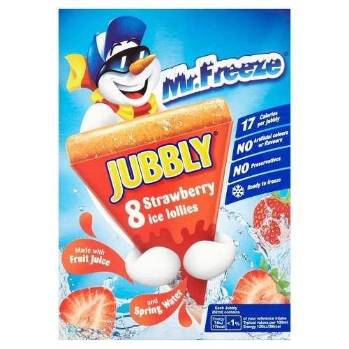 Jubbly Strawberry 6 x 8 x 62ml