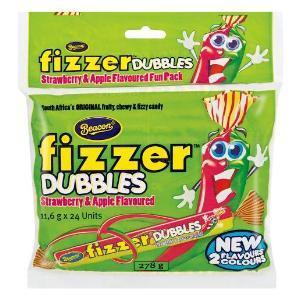 Beacon Fizzer Dubbles Strawberry & Apple 24 x 278g(24s)