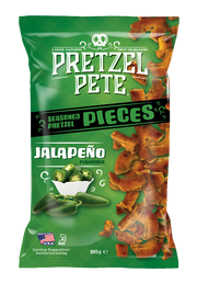 Pretzel Pete Jalapeno 8 x 160g