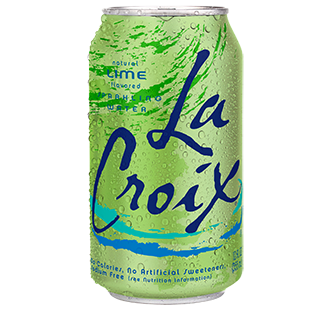 La Croix Sparkling Lime 24 x 355ml