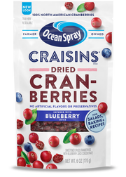 Ocean Spray Craisins Blueberry 12 x 170g