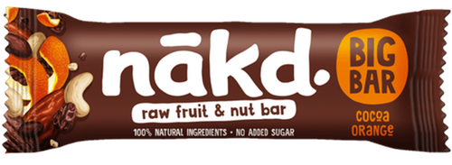 Nakd Big Bar Cocoa Orange 16 x 45g