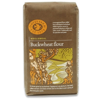 Doves Organic Wholemeal Buckwheat Flour 5 x 1kg