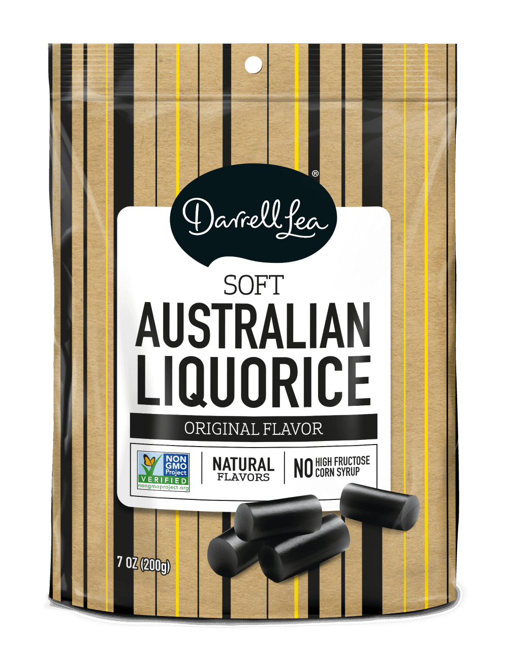 Darrell Lea Liquorice Original 8 x 200g
