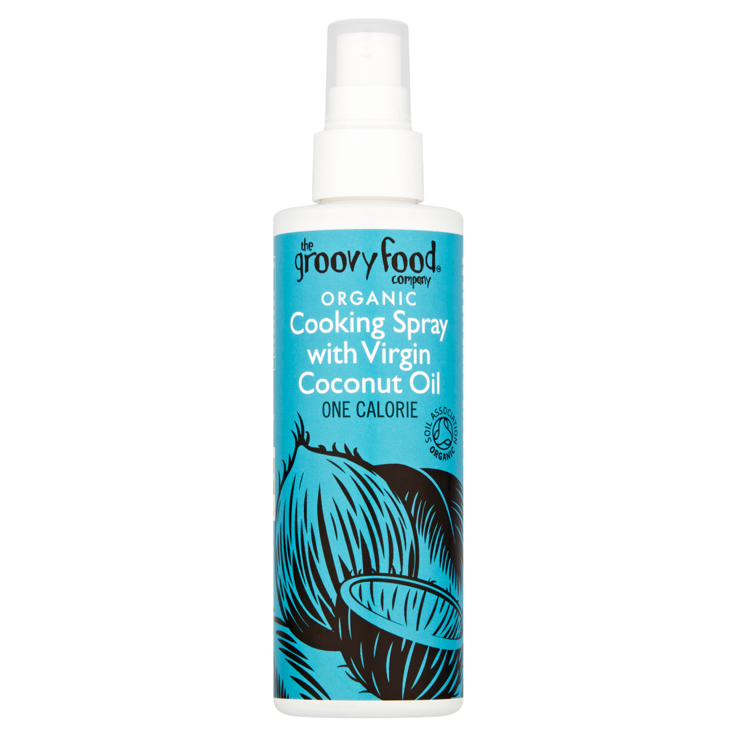 Groovy Food Organic Cooking Spray with Virgin Coconut Oil 6 x 190ml