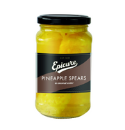 Epicure Pineapple Spears in Coconut Water 6 x 370g