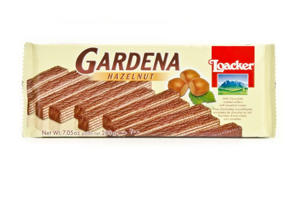 Loacker Gardena Hazelnut Chocolate Wafer LARGE Praline 10 x 200g