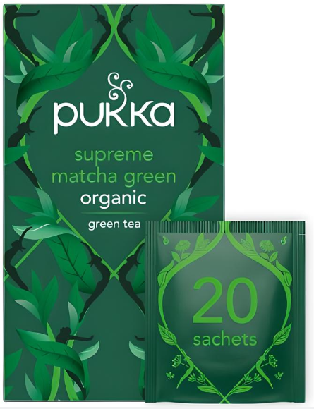 Pukka Supreme Green Matcha Tea 4 x 30g