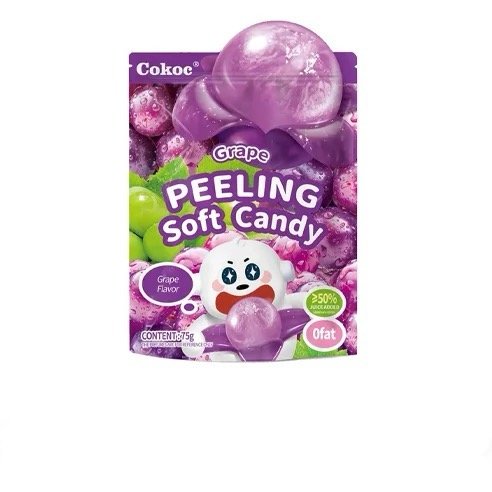 Cokoc Peelable Gummies Grape  50 x 75g