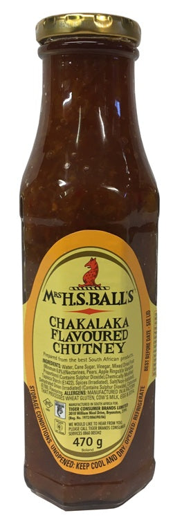 Mrs Balls Chutney Chakalaka 8 x 470g