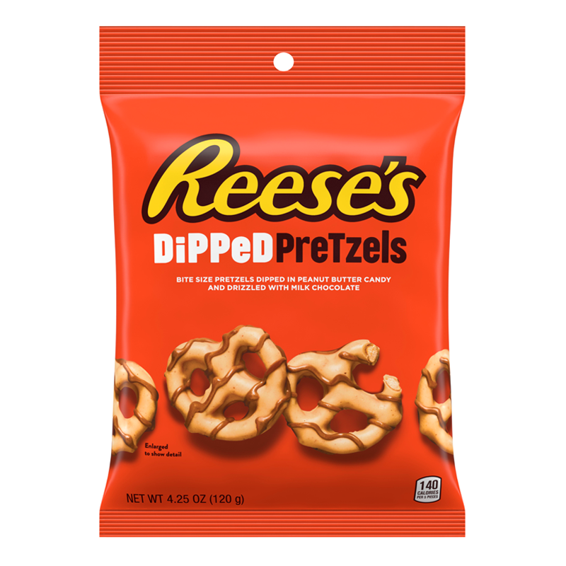 Reese's Dipped Pretzels 12 x 120g (4.25oz)