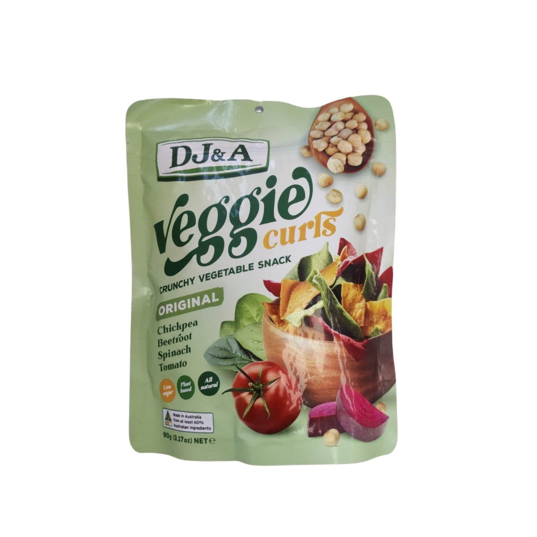 DJ & A Veggie Curls Original 9 x 90g