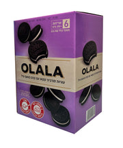 Olala Black Cocoa with Vanilla Cream Cookie 6 Pack 150g Round 6 x 900g
