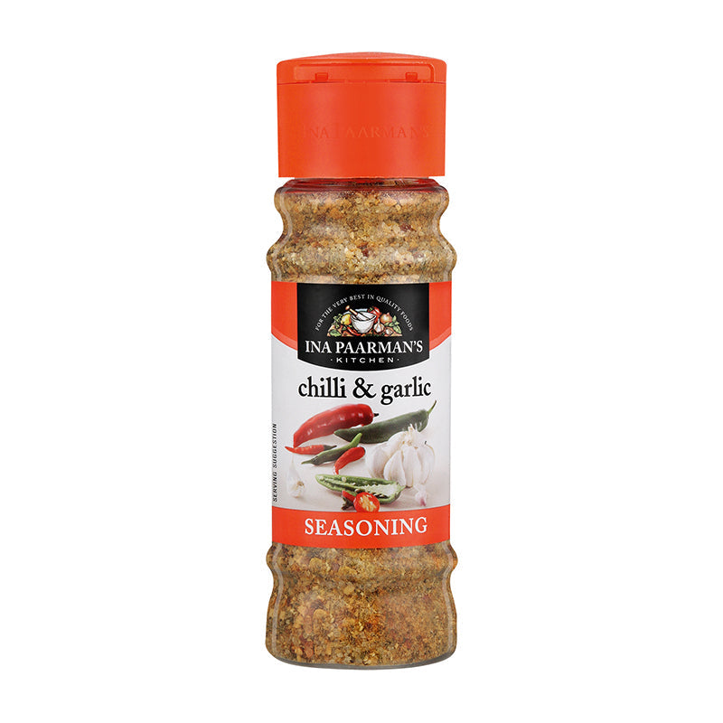 Ina Paarman Kitchen Seasoning Chilli & Garlic 12 x 200g
