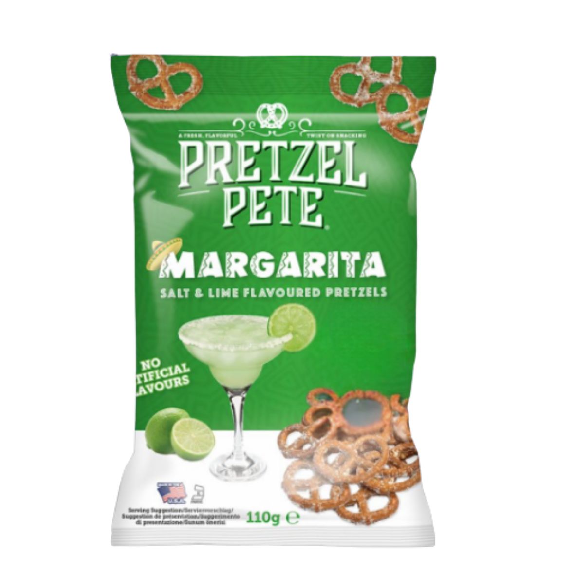 Pretzel Pete Margarita 8 x 110g