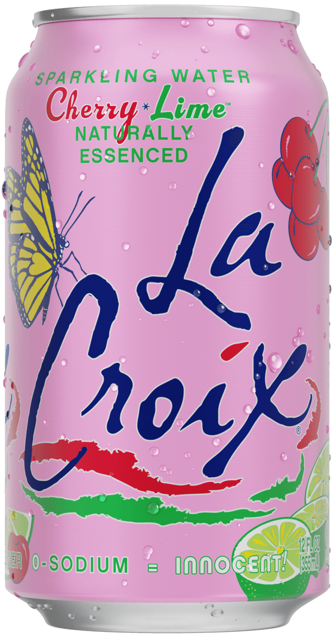 La Croix Sparkling Cherry Lime 24 x 355ml