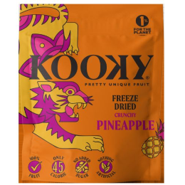 Kooky Freeze Dried Pineapple 12 x 12g