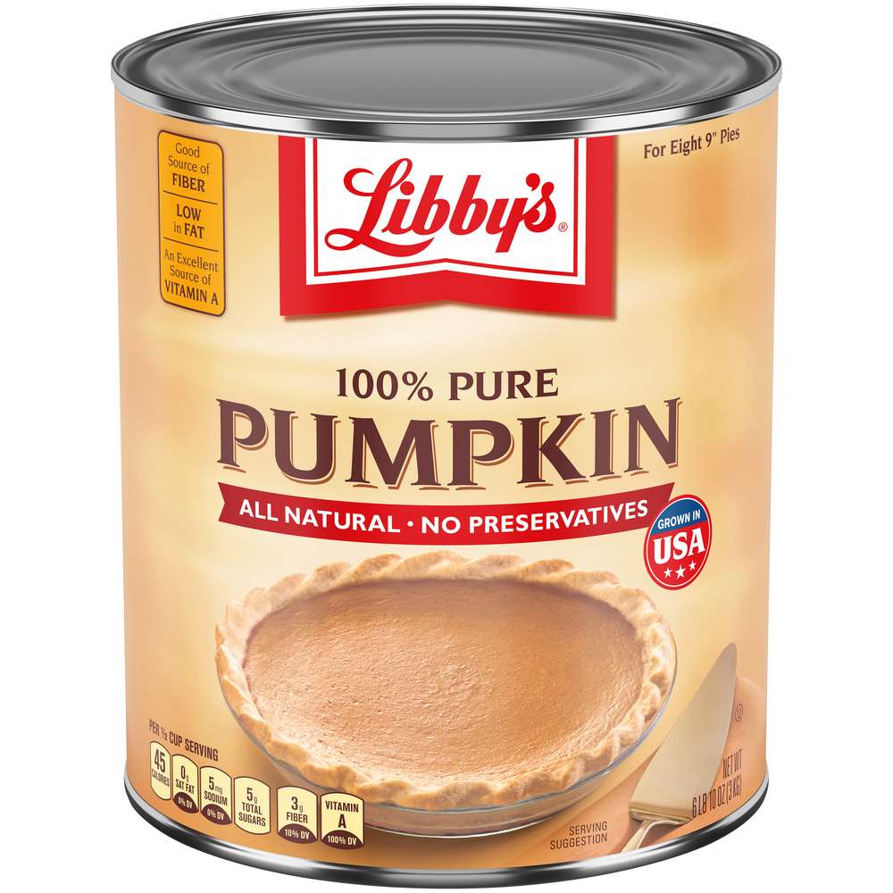 Libby Pumpkin Pie Filling 12 x 850g (30oz)