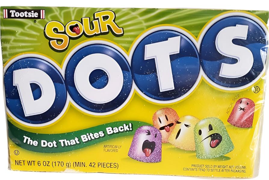 Tootsie Roll Sour Dots 12 x 170g (6oz)