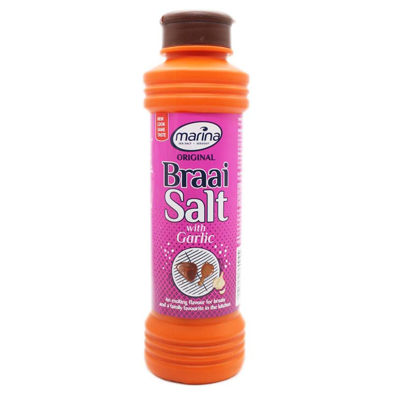 Marina Braai Salt with Garlic 5 x 400g NK