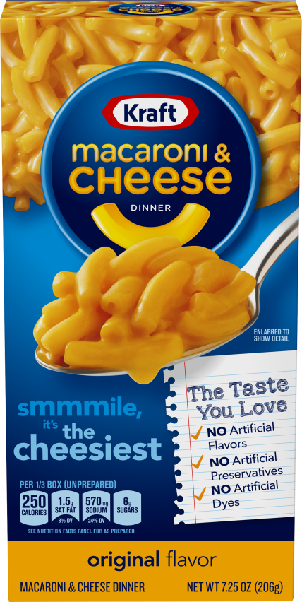 Kraft Mac And Cheese Dinner 35 x 206g NK