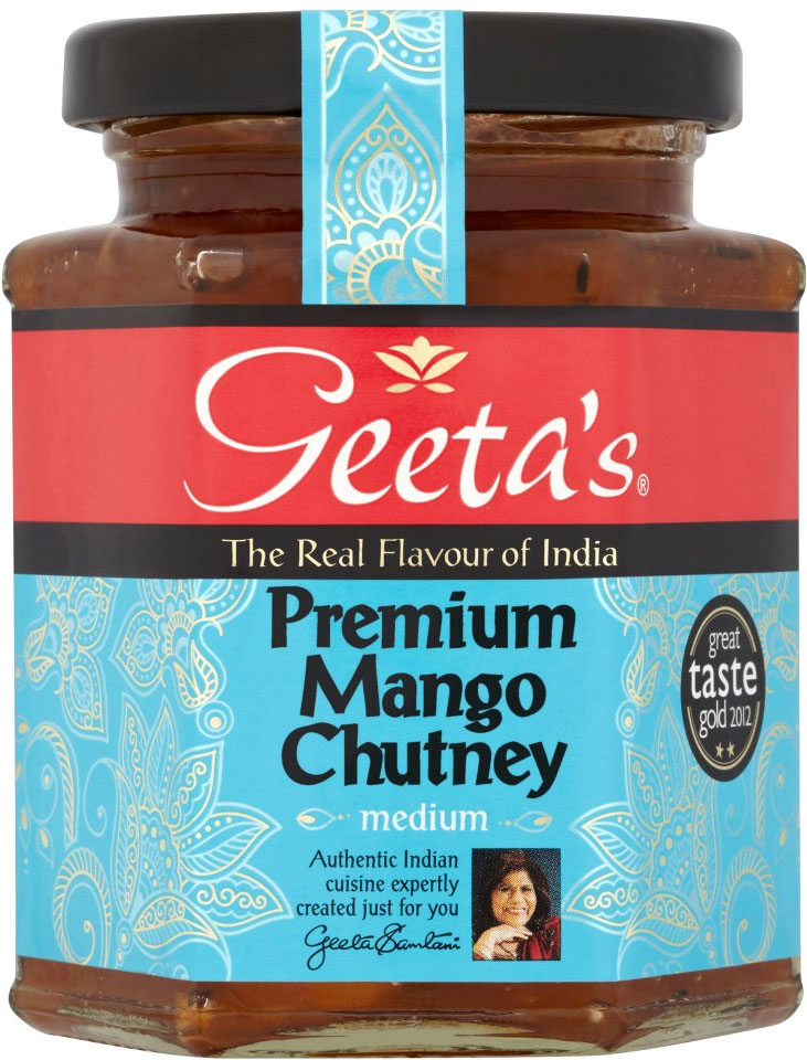 Geetas  Premium Mango Chutney 6 x 320g