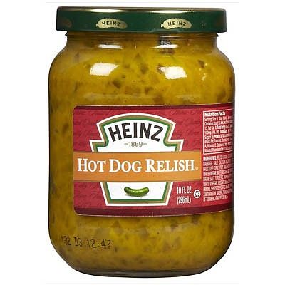 Heinz Hot Dog Relish 12 x 284g (10fl oz)