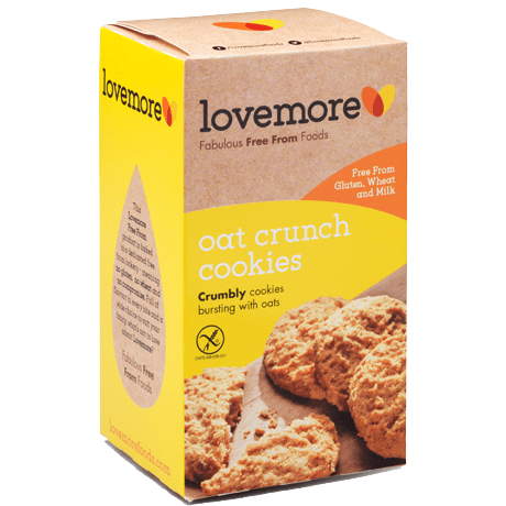 Lovemore Cookies Oat Crunch Cookies 6 x 150g