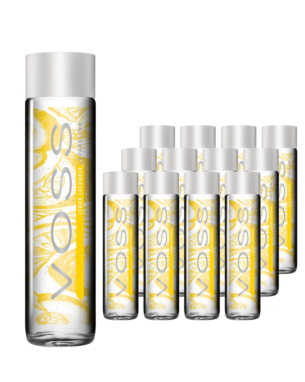 Voss Lemon Cucumber Glass 12 x 375ml