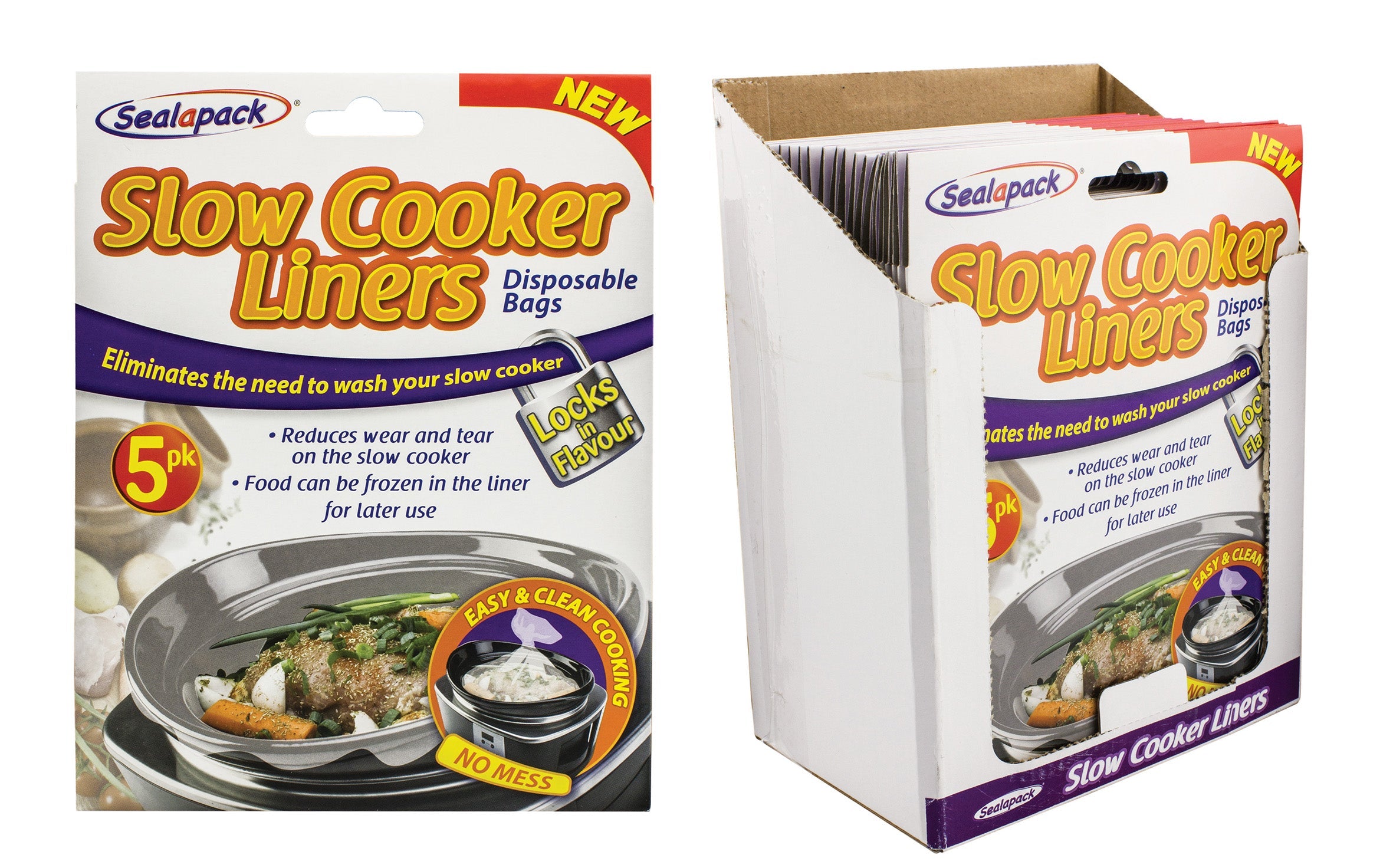 151 Slow Cooker Bag 5Pk 36
