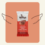 7th Heaven Hazelnut Cream and Rice Crisps Cream Cups Oat Milk Chocolate 12 x 42g