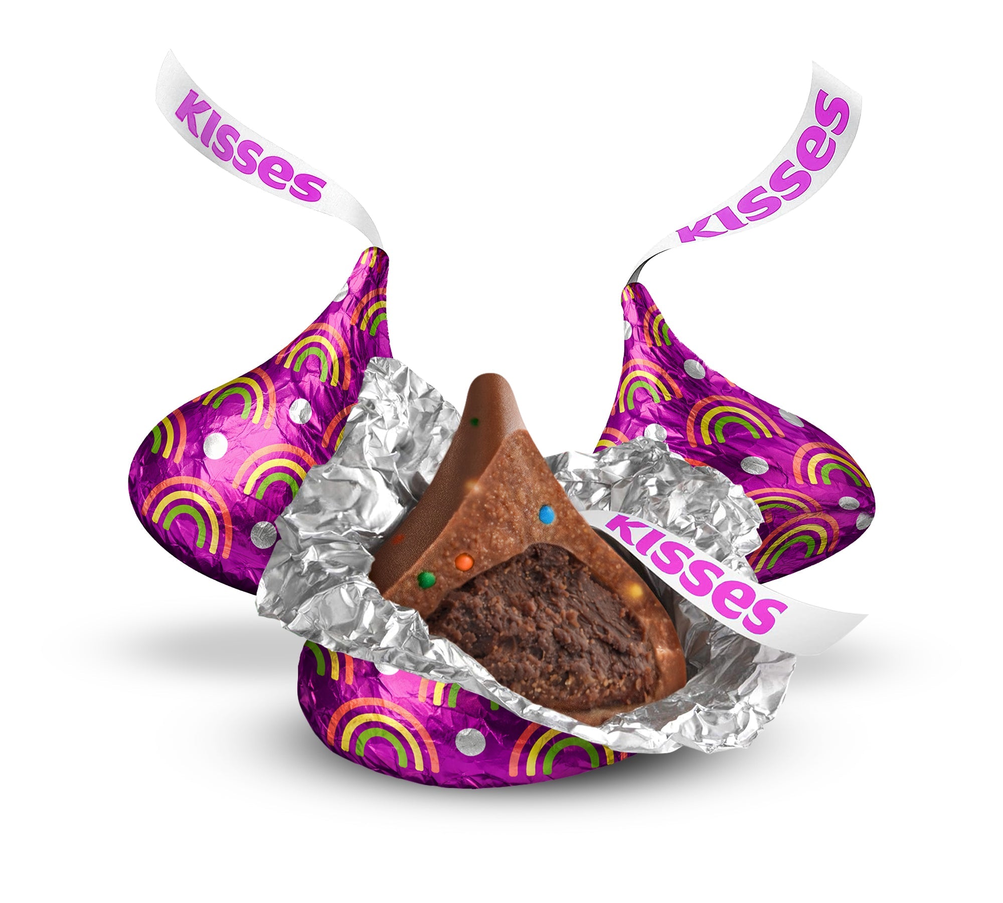 BULK Hershey's Kisses Brownie Flavour Chocolates, 1 kg Bag