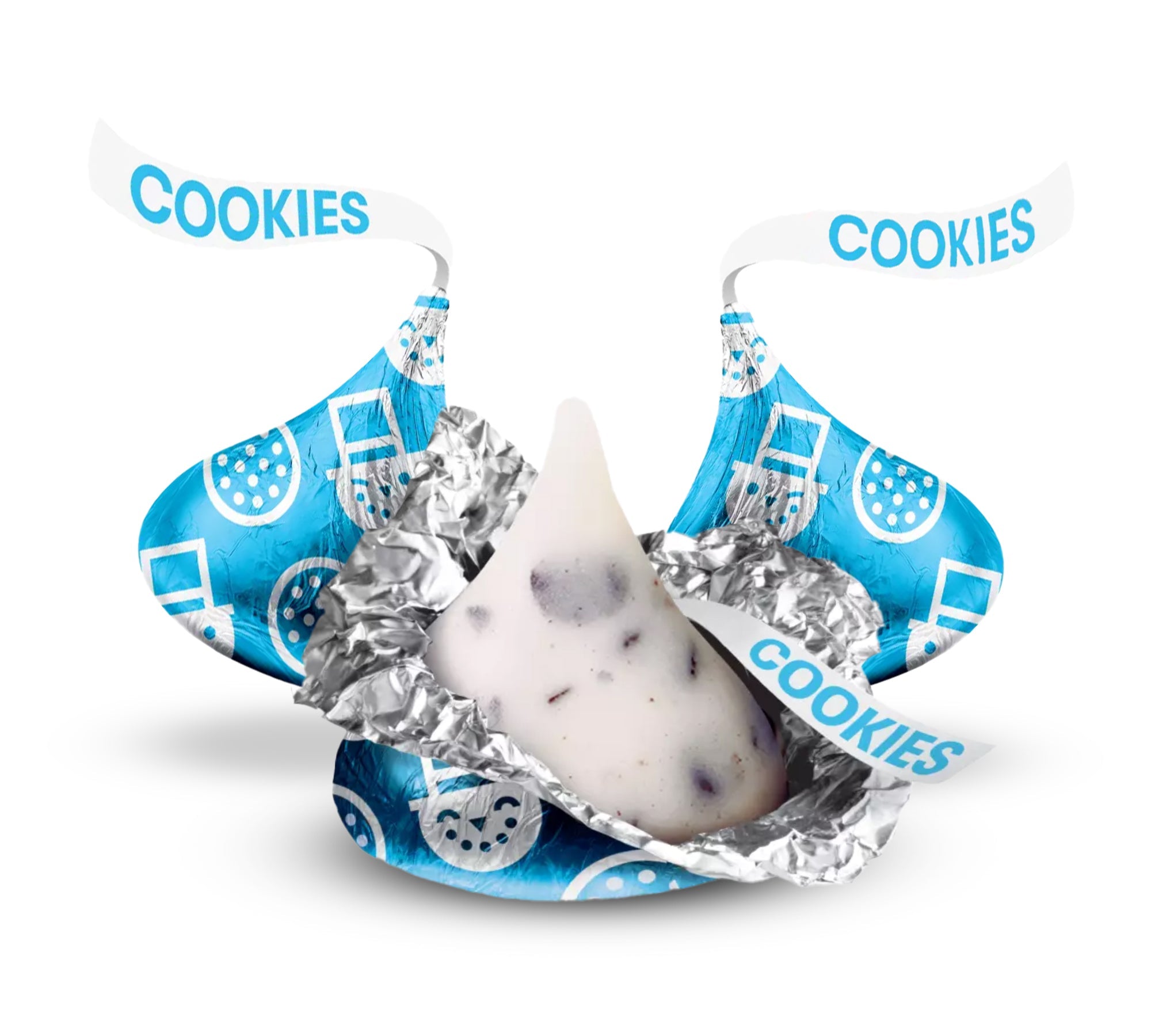 BULK Hershey's Kisses Cookies & Cream 1kg