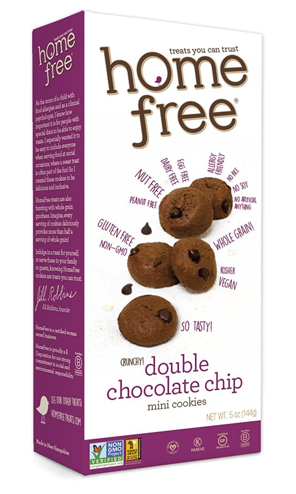HomeFree GF Cookie BOX Double Chocolate Chip 6 x 144g