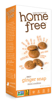 HomeFree GF Cookie BOX Ginger Snap 6 x 144g