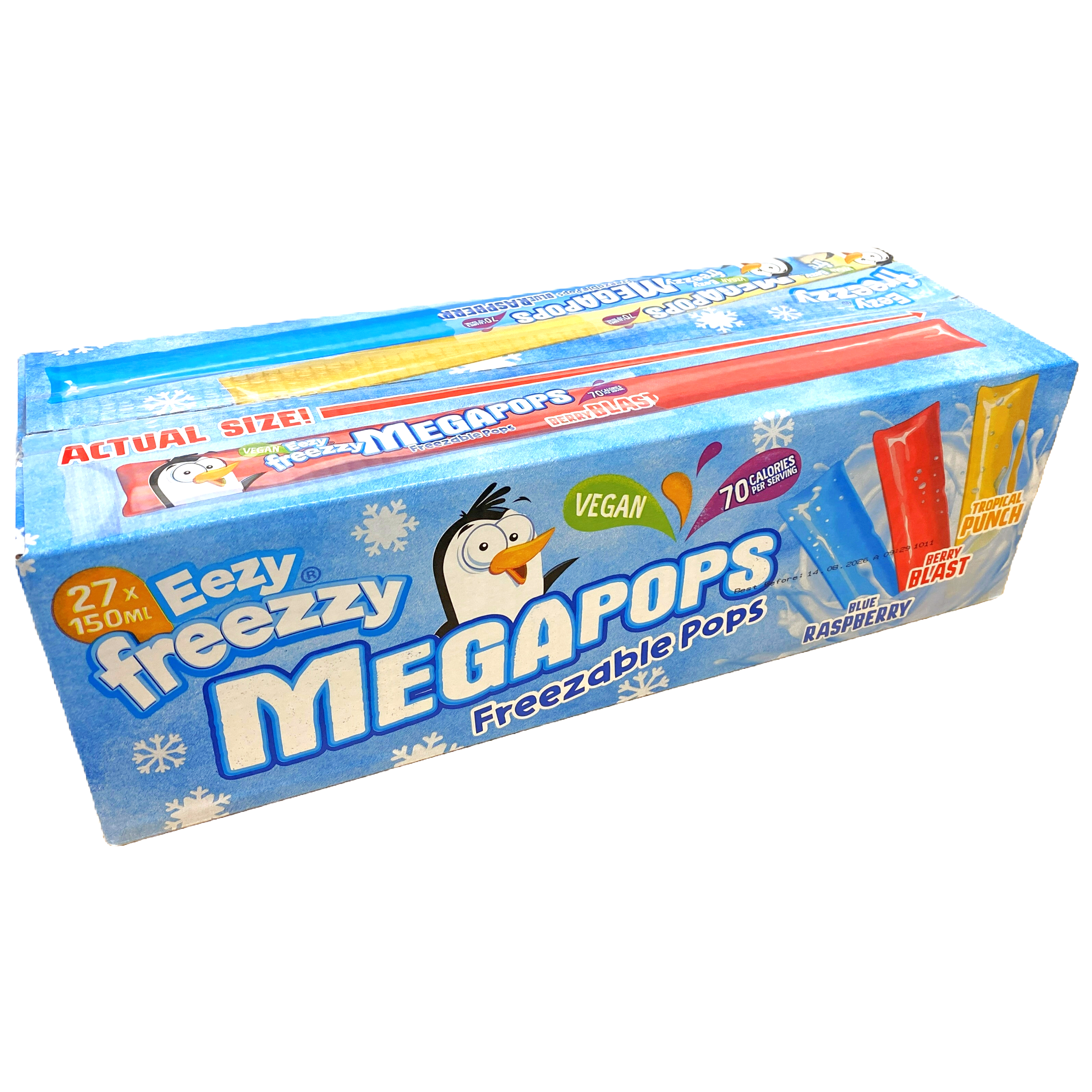 Eezy Freezzy  Mega Pops 27 x 150ml