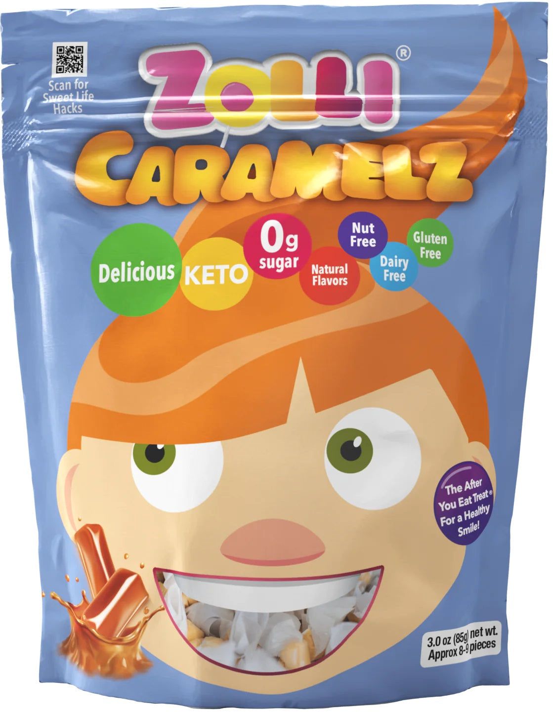 Zollipops Caramelz 48 x 85g (3oz)