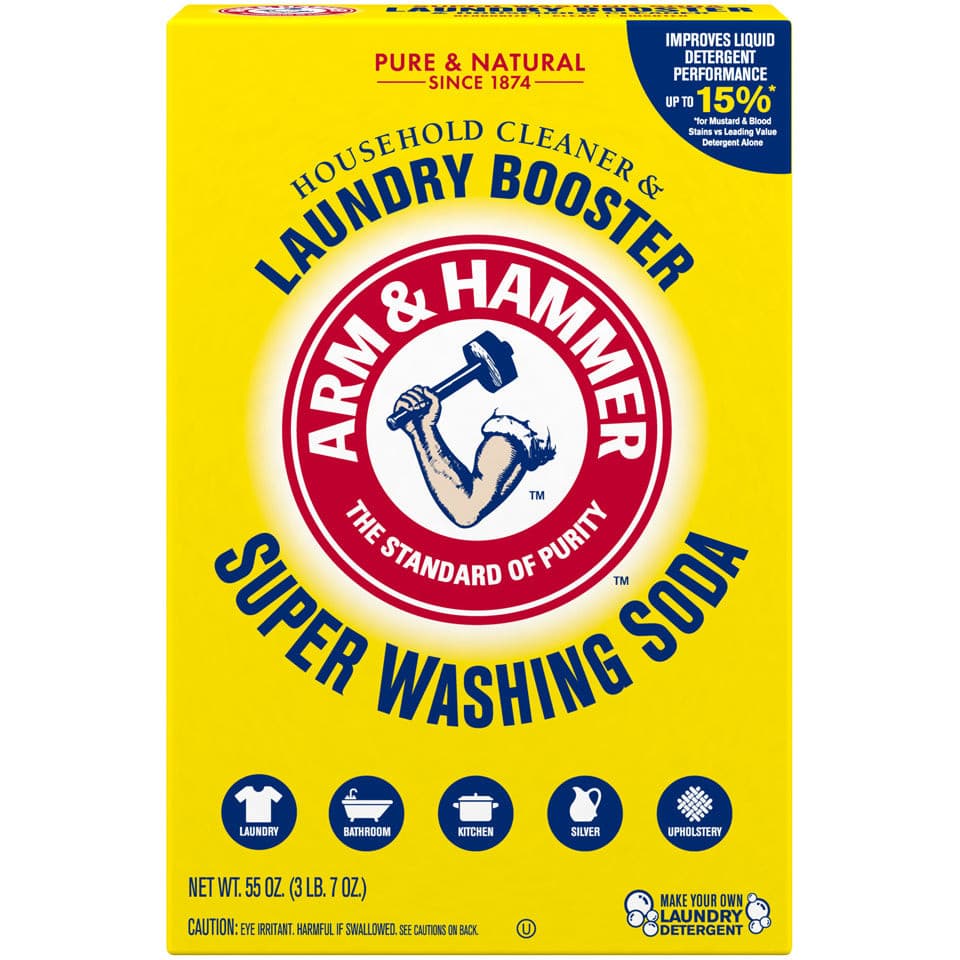 Arm & Hammer Super Washing Powder 12 x 1.56kg (55oz)