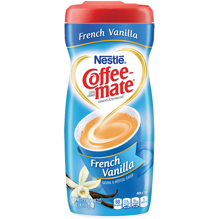 Coffee Mate Powder French Vanilla 6 x 425.5g
