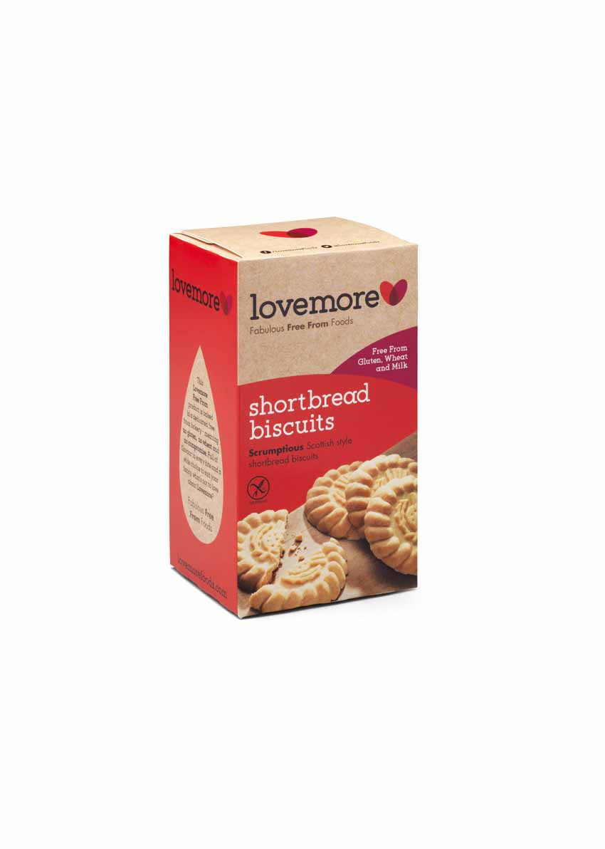 Lovemore Biscuits Shortbread Biscuits 6 x 200g