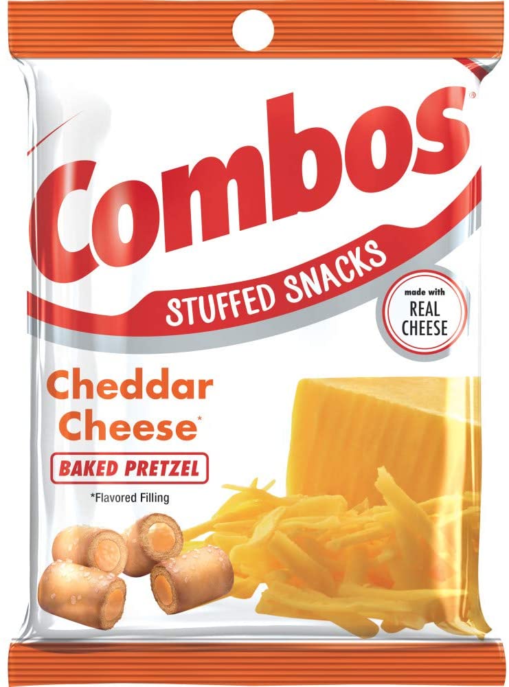 Combos Pretzels Cheddar Cheese 12 x 178.6g (6.3oz) NK