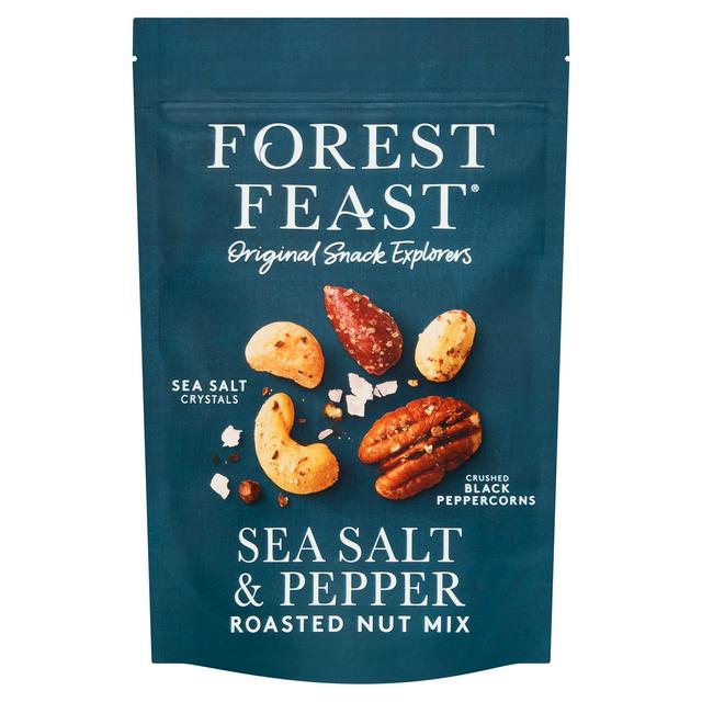 Forest Feast Sea Salt & Black Peppercorn Nut Mix NK 8 x 120g