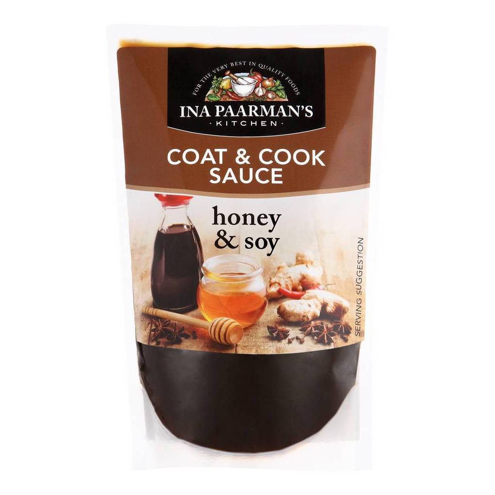 Ina Paarman Coat And Cook Honey And Soy 12 x 200ml