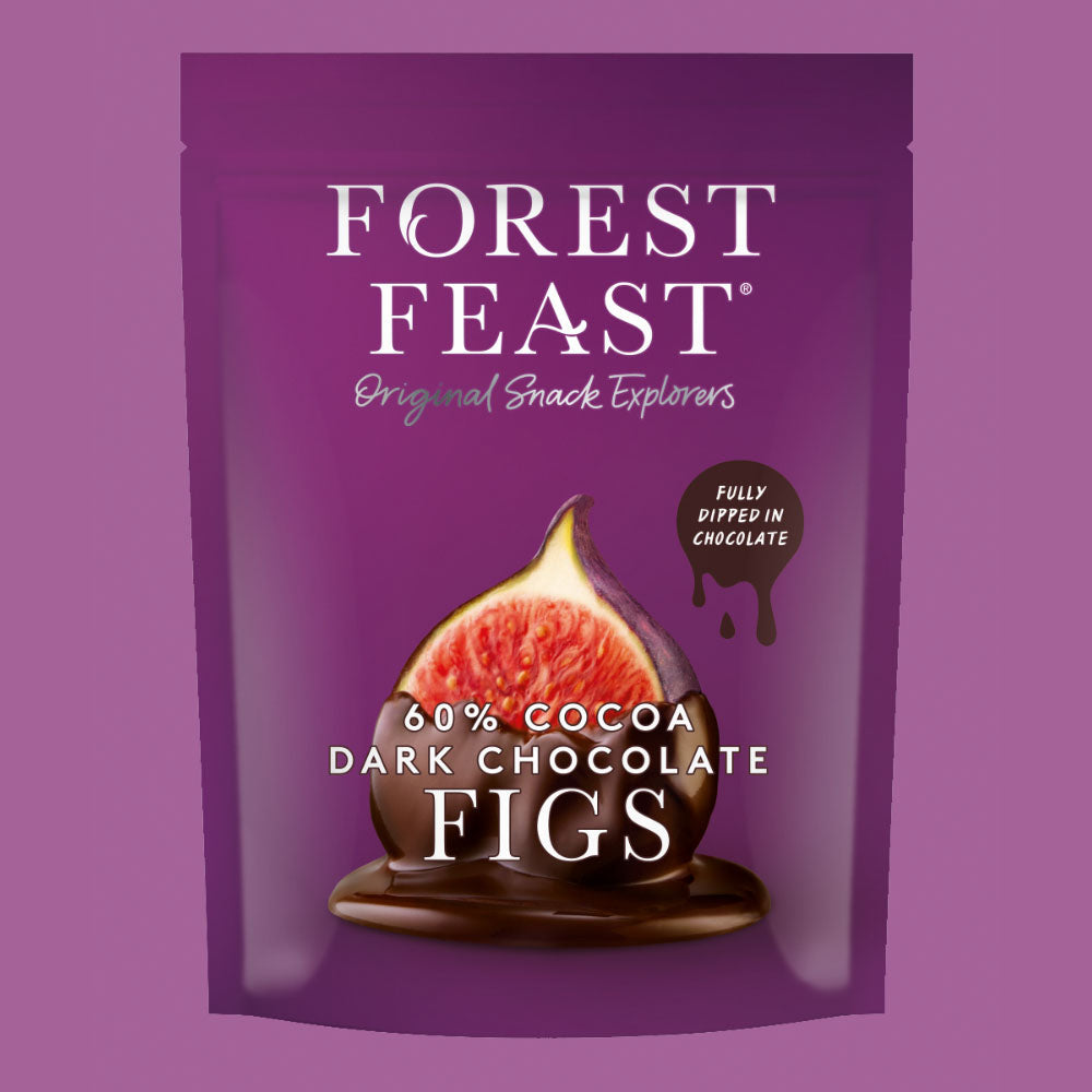 Forest Feast Belgian Dark Chocolate Mountain Figs NK 6 x 140g