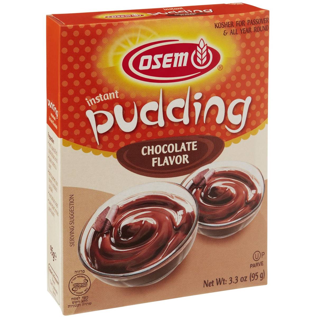Osem Instant Pudding Chocolate 12 x 95g