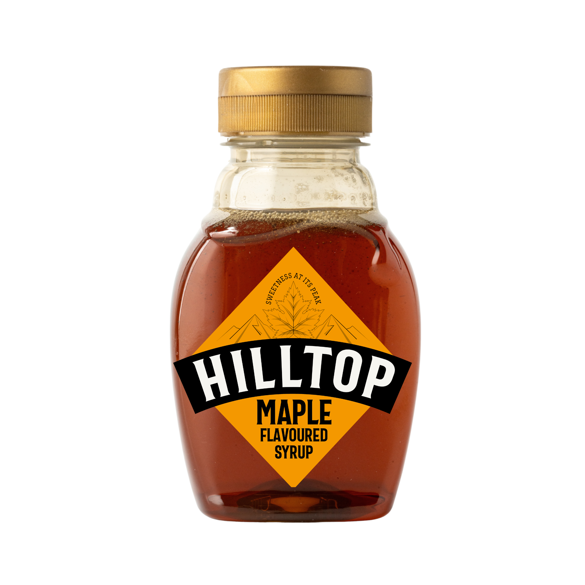 Hilltop Honey Maple Flavour Syrup Blend 6 x 230g
