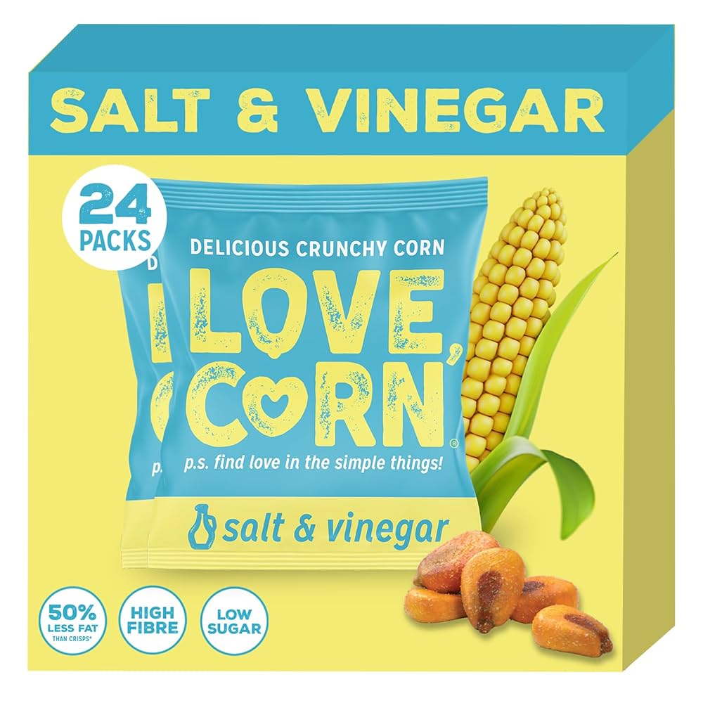 Love Corn Salt & Vinegar 24 x 20g