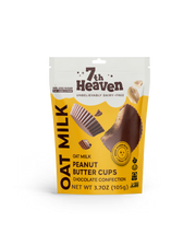 7th Heaven Peanut Butter Cream Cups Pouch Oat Milk Chocolate 5 Pack 6 x 105g