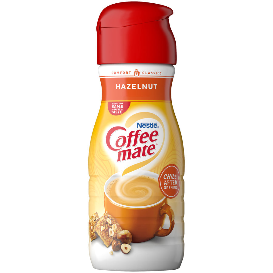 Coffee Mate Liquid Hazelnut 6 x 473g (16fl oz)
